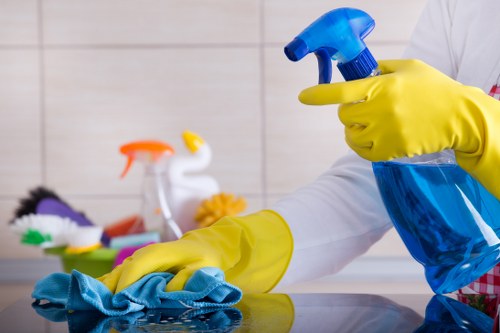 Professional upholstery cleaning in a Chinatown home